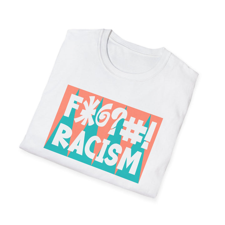 Unisex Softstyle - "Threads of Unity: T-shirts Bearing the Antiracist Message"