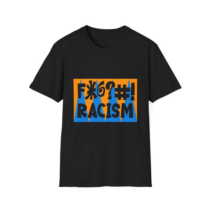 Unisex Softstyle - "Threads of Unity: T-shirts Bearing the Antiracist Message"